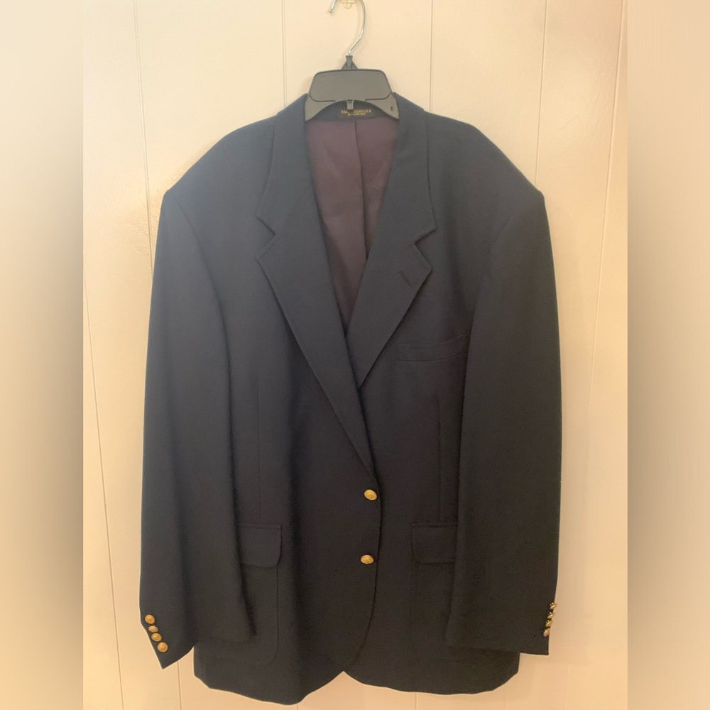 Vintage Navy Blazer   Tailored Made for Proffitts